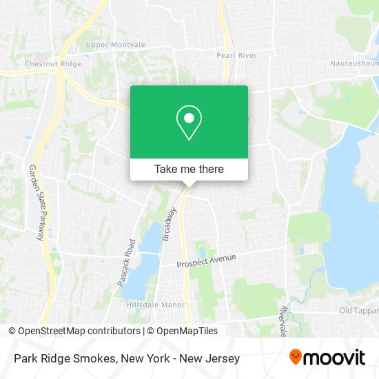 Mapa de Park Ridge Smokes