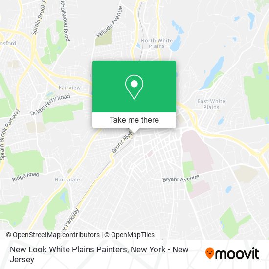 New Look White Plains Painters map