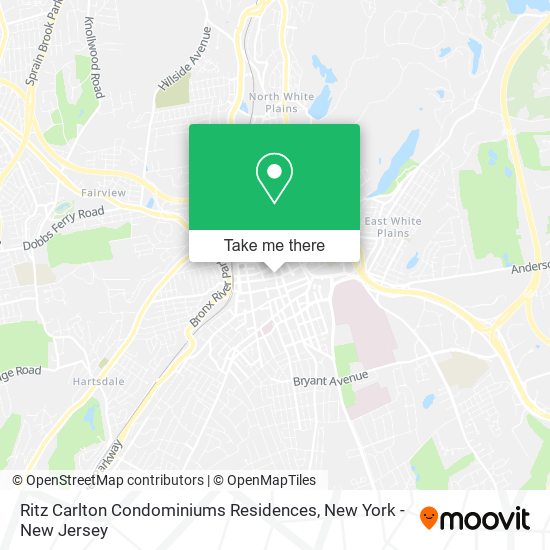 Ritz Carlton Condominiums Residences map