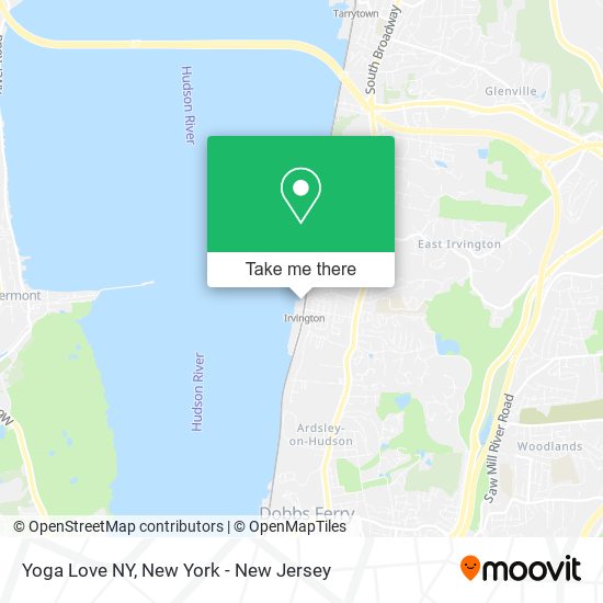 Yoga Love NY map