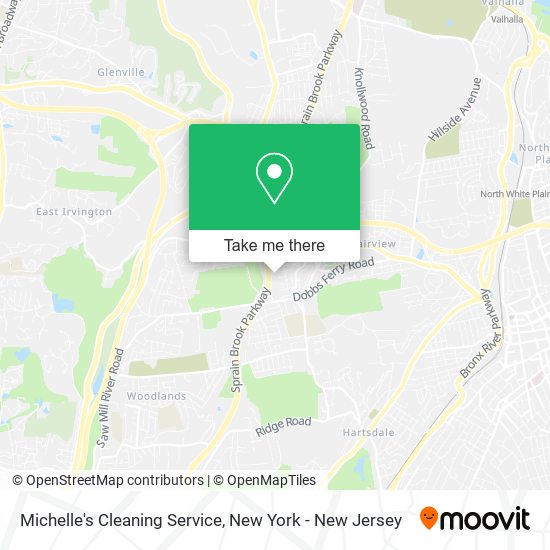 Michelle's Cleaning Service map