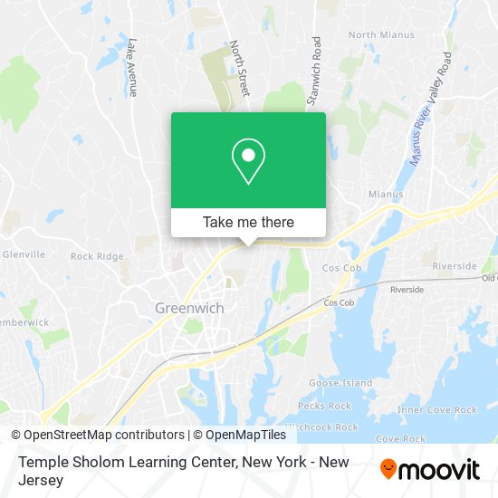 Mapa de Temple Sholom Learning Center