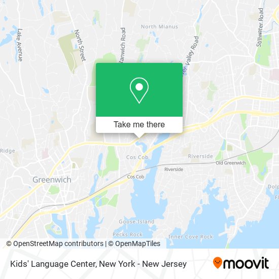 Kids' Language Center map