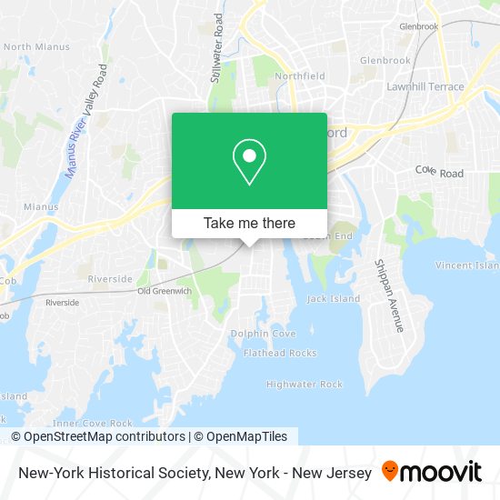 Mapa de New-York Historical Society