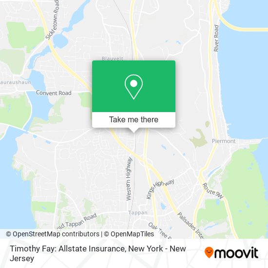 Timothy Fay: Allstate Insurance map