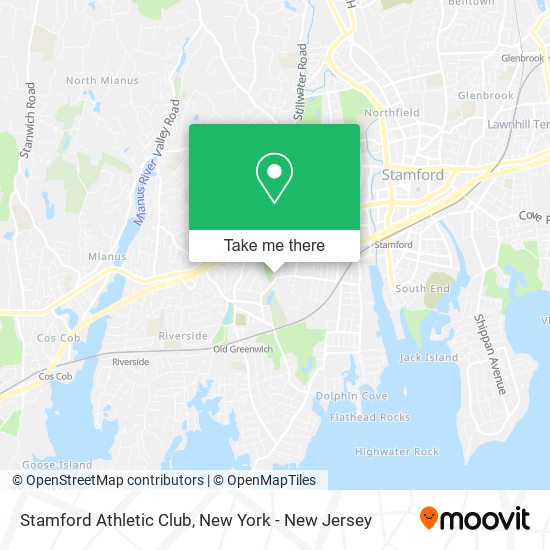 Mapa de Stamford Athletic Club