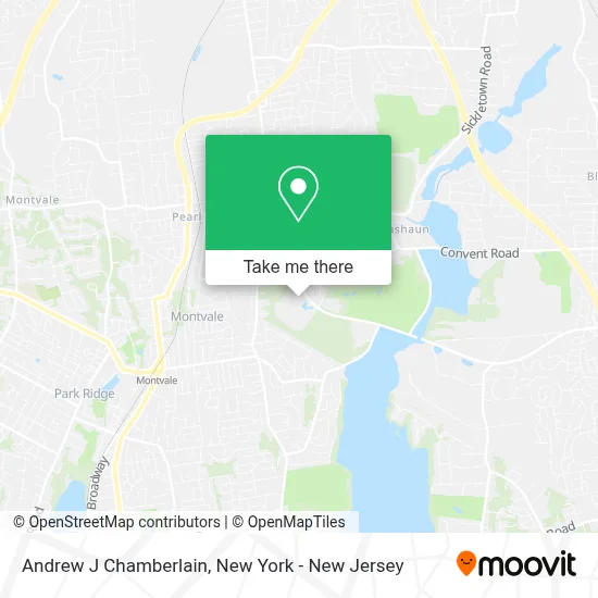 Andrew J Chamberlain map