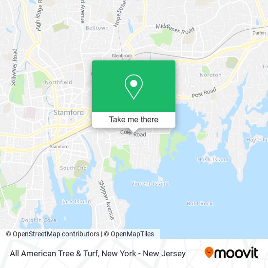 Mapa de All American Tree & Turf