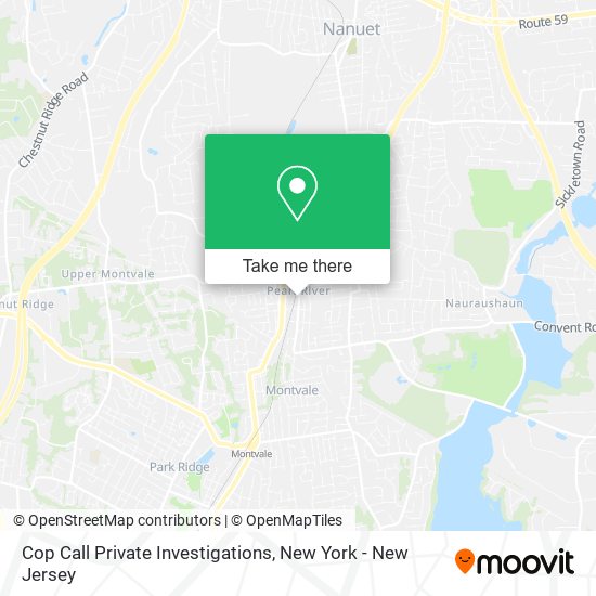 Cop Call Private Investigations map