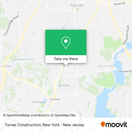 Mapa de Turner Construction