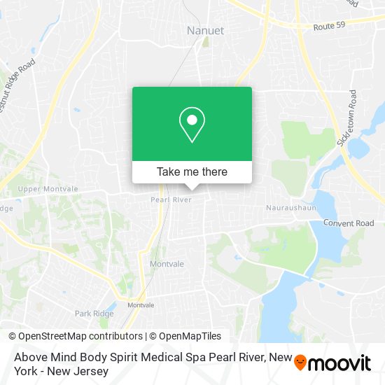 Above Mind Body Spirit Medical Spa Pearl River map