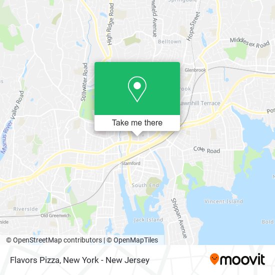Mapa de Flavors Pizza