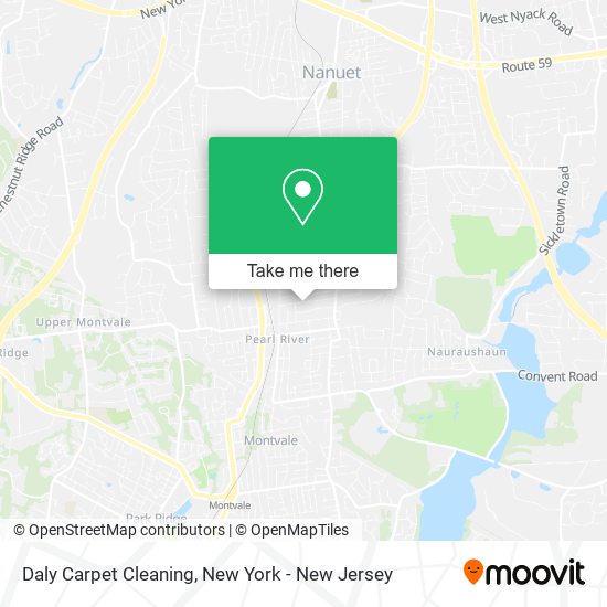 Daly Carpet Cleaning map