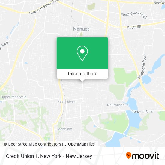 Credit Union 1 map