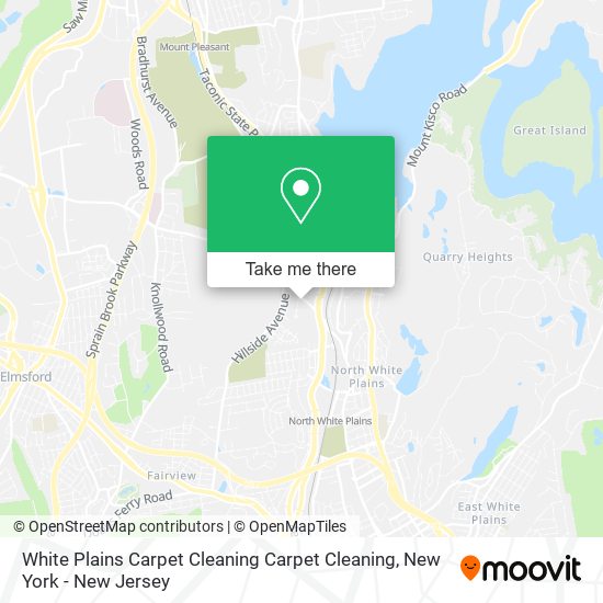 White Plains Carpet Cleaning Carpet Cleaning map