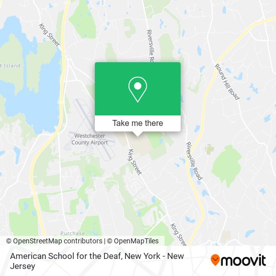 American School for the Deaf map