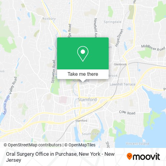 Oral Surgery Office in Purchase map