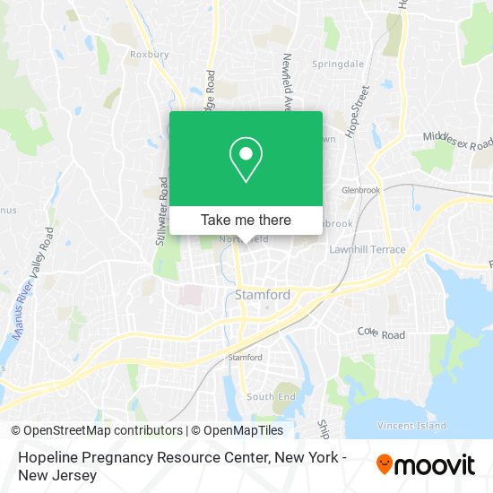 Hopeline Pregnancy Resource Center map