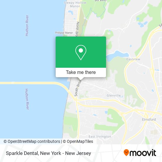 Sparkle Dental map