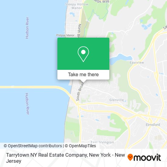 Tarrytown NY Real Estate Company map