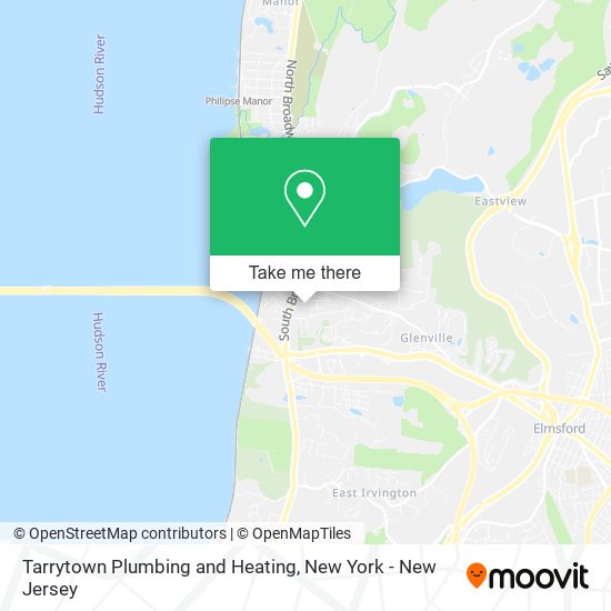 Tarrytown Plumbing and Heating map