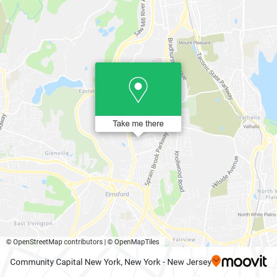 Community Capital New York map