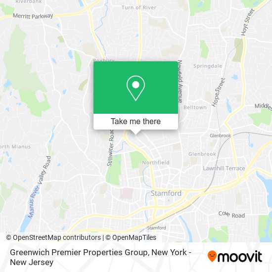 Greenwich Premier Properties Group map