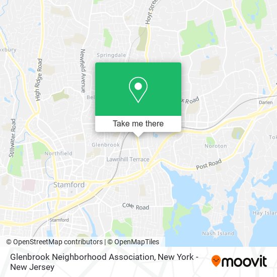 Glenbrook Neighborhood Association map