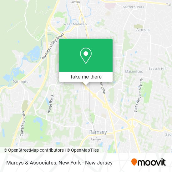 Marcys & Associates map