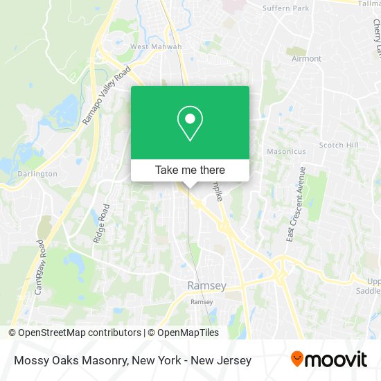 Mossy Oaks Masonry map