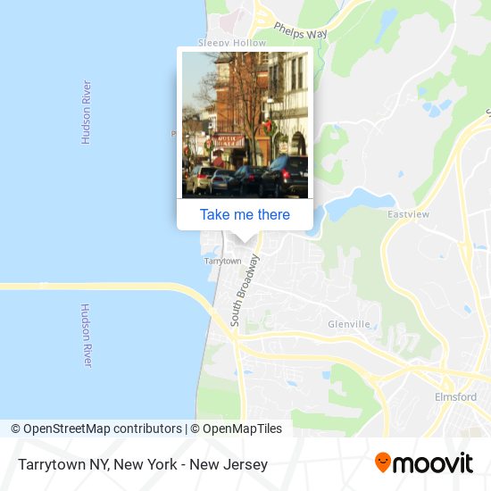 Tarrytown NY map