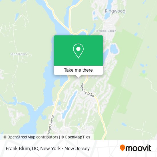 Mapa de Frank Blum, DC