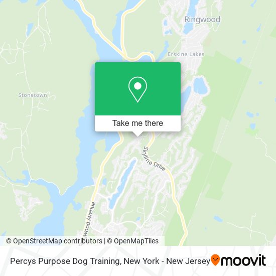 Percys Purpose Dog Training map