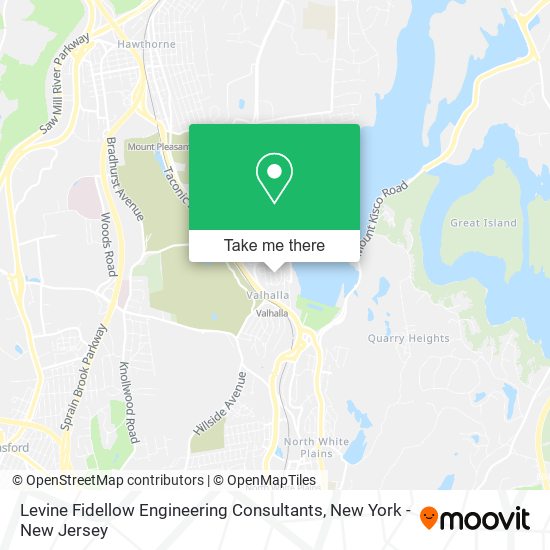 Levine Fidellow Engineering Consultants map