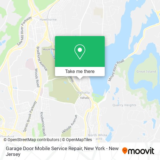 Garage Door Mobile Service Repair map