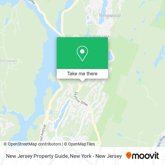 New Jersey Property Guide map