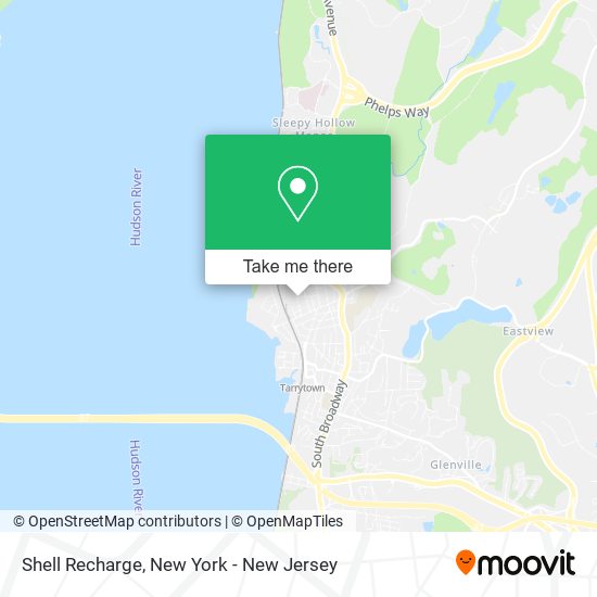 Shell Recharge map