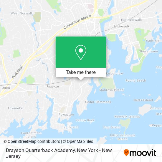 Mapa de Drayson Quarterback Academy