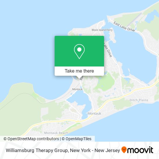 Williamsburg Therapy Group map