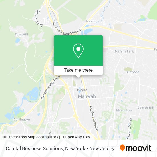 Mapa de Capital Business Solutions