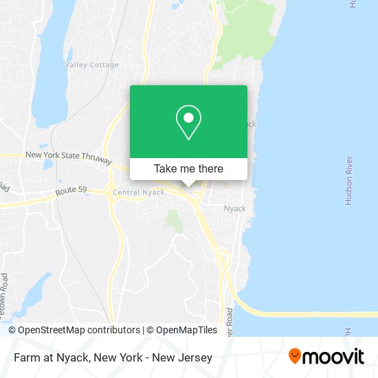 Farm at Nyack map