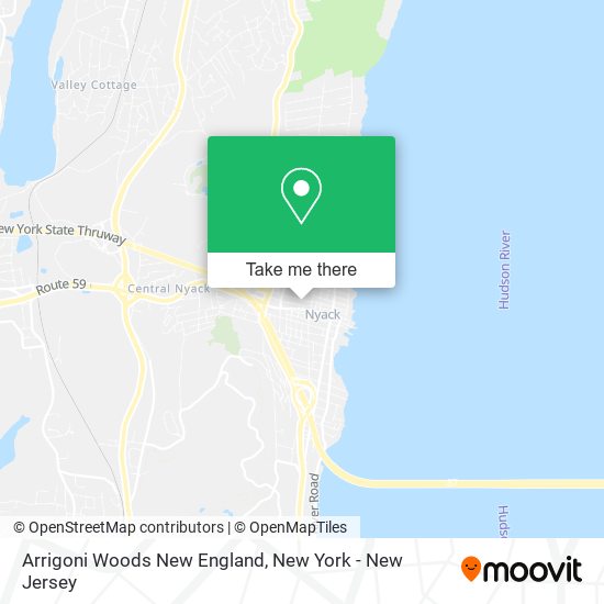 Mapa de Arrigoni Woods New England