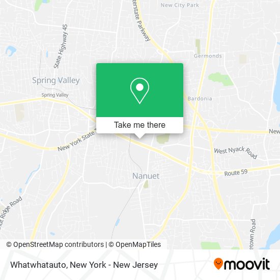 Whatwhatauto map