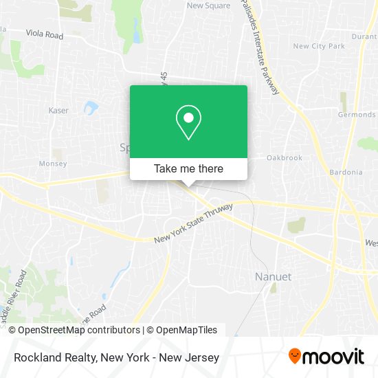 Rockland Realty map