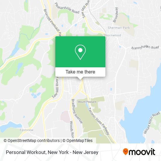 Personal Workout map