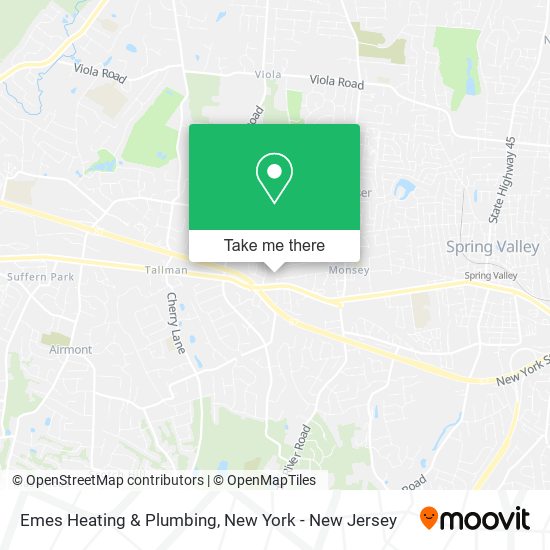 Emes Heating & Plumbing map