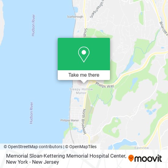 Memorial Sloan-Kettering Memorial Hospital Center map