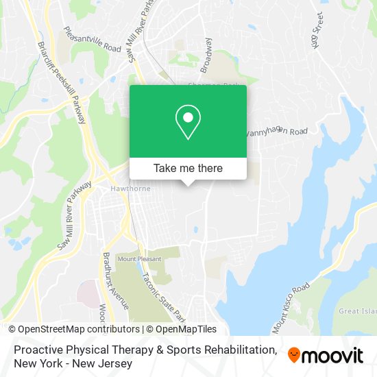 Proactive Physical Therapy & Sports Rehabilitation map