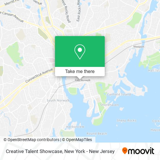 Mapa de Creative Talent Showcase
