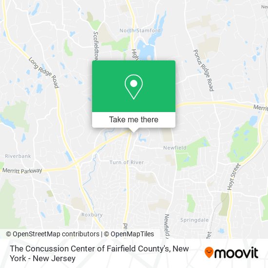 Mapa de The Concussion Center of Fairfield County's